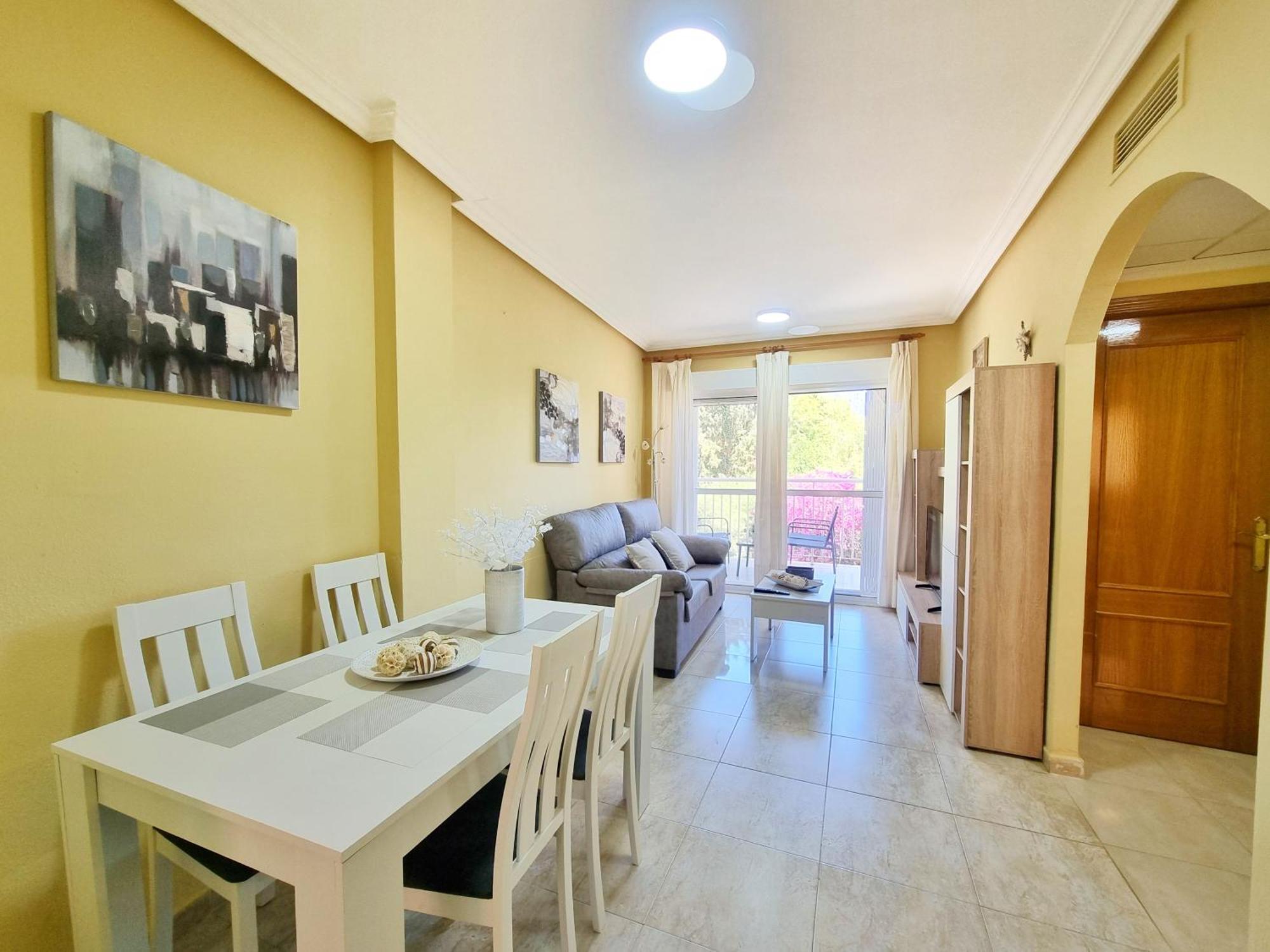 Apartamento Con Piscina, Wifi Y Jardin - By Aloha Palma Aguilas Luaran gambar